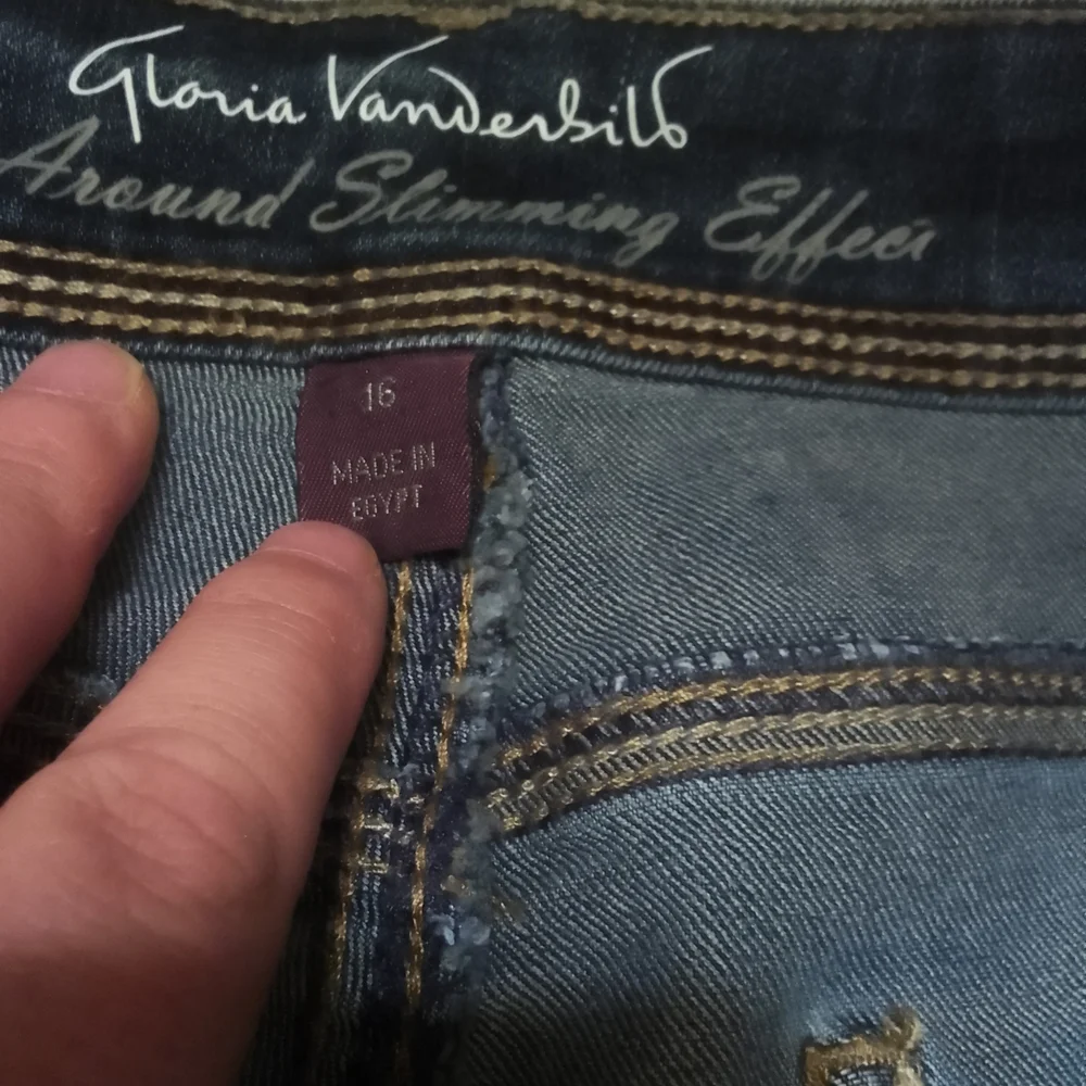 Gloria Vanderbilt‎ Classic Blue Straight Leg Jeans